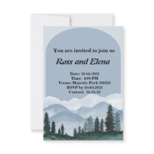 Einfaches Winterwaldthema