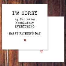 Einfaches Wohlgefallenes Vatertag vom Hund