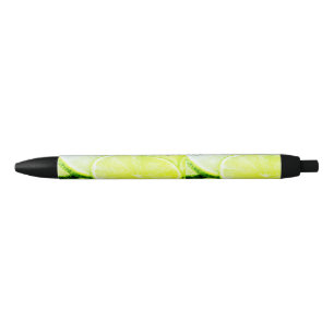 Einfaches yellow green lemon add name minimum cust kugelschreiber