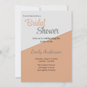 Einfaches zweifarbiges Einladungsdesign Einladung