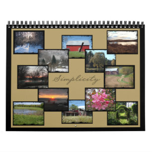 Einfachheit - Fotokalender Kalender