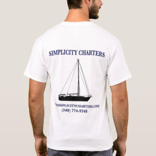 Einfachheit grundlegend T-Shirt