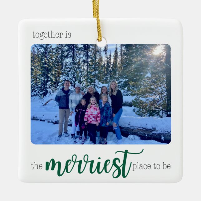 Einfachster Ort, gerundet Keramikornament (Vorderseite)