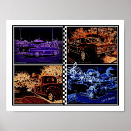 Einfahren mit den Klassikern Poster