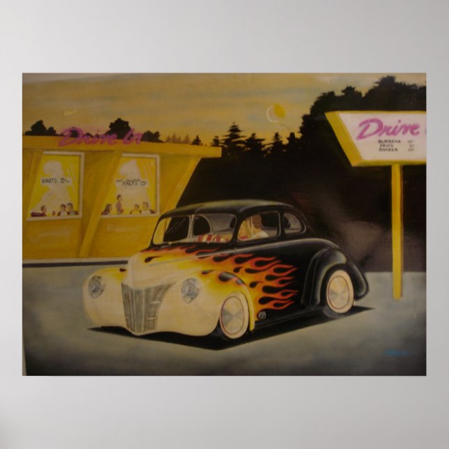 Einfahren Poster (Vorne)