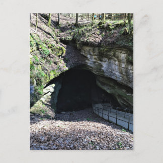 Einfahrt in die Höhle - Postkarte