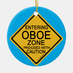 Einfahrt in die Oboe-Zone Keramik Ornament