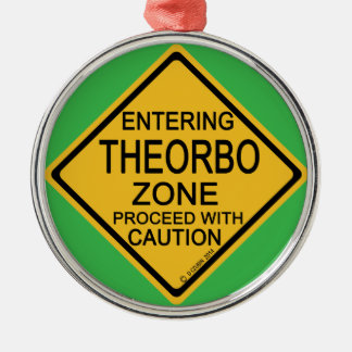 Einfahrt in die Theorbozone Ornament Aus Metall