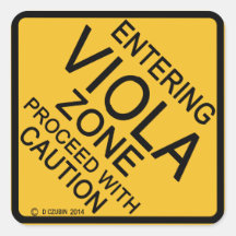 Einfahrt in die Viola Zone