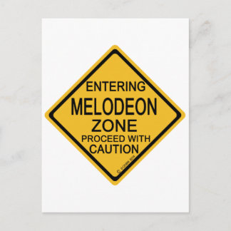 Einfahrt in Melodeon Postkarte