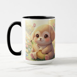 Einfallsreiches Bananen-liebendes Wesen Tasse