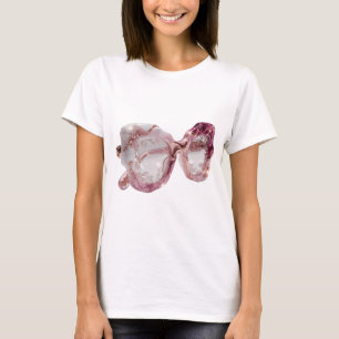 Einfallsreiches Silber ABSTRACT ART Grafikdesign T-Shirt