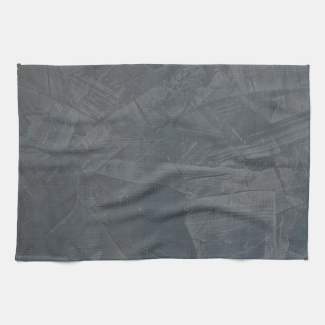 Einfarbig Grau Handtuch (Horizontal)