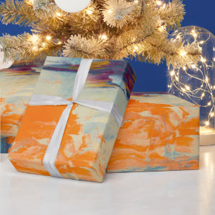 Einfarbige amerikanische Geschenkpapier
