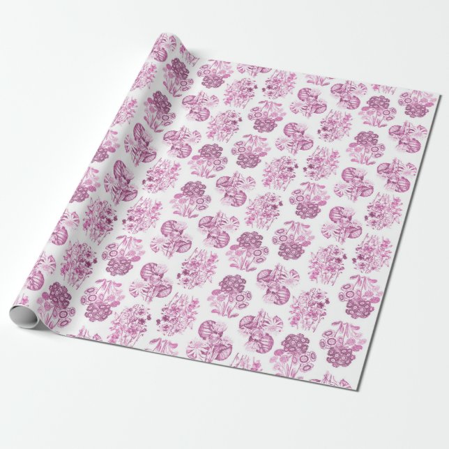 Einfarbige Blume-Wrapping Paper Geschenkpapier (Ungerollt)