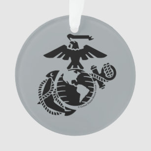 Einfarbige EGA - Schwarz Ornament