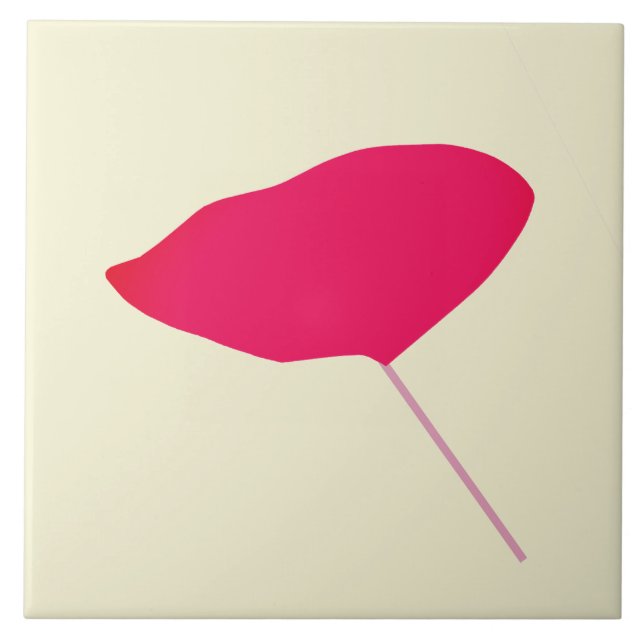 Einfarbige Keramik Fliese (Vorderseite)