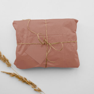 Einfarbige Mocha-Beige-Tissue-Papier Seidenpapier