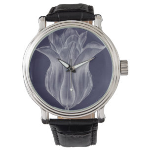 Einfarbige Tulpe III Armbanduhr