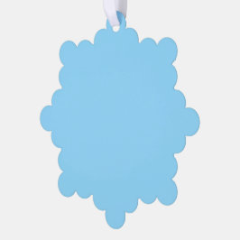 Einfarbiger hellblauer Hintergrund gleichmäßig gef Ornament Karte