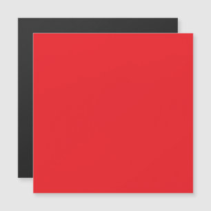 Einfarbiger roter Hintergrund Magneteinladung