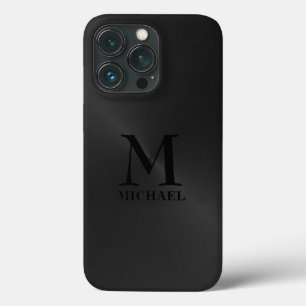 einfarbiger schwarzer Hintergrund Case-Mate iPhone Hülle