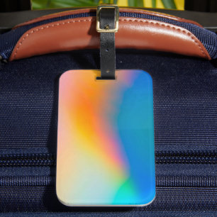 Einfarbiges amerikanisches Reisegepäck-Etikett Gepäckanhänger