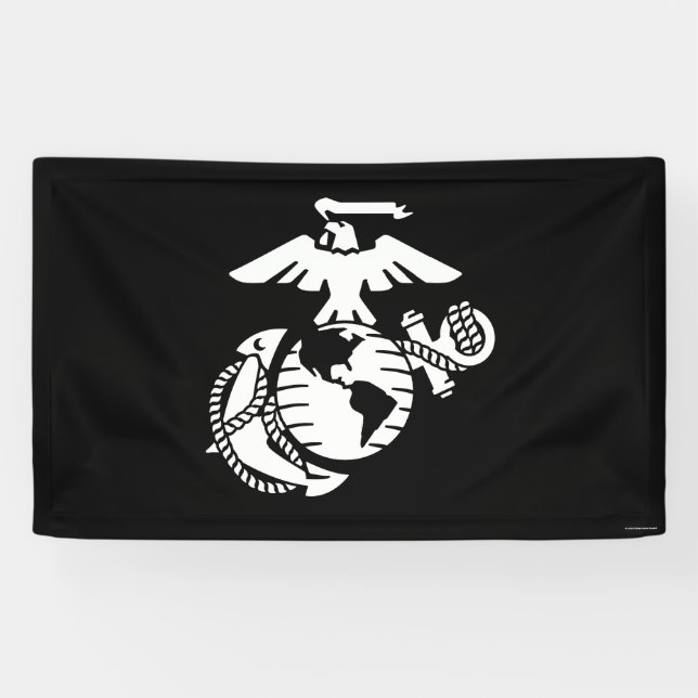 Einfarbiges EGA - weiß Banner (Horizontal)