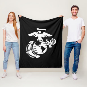 Einfarbiges EGA - weiß Fleecedecke