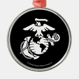 Einfarbiges EGA - weiß Ornament Aus Metall