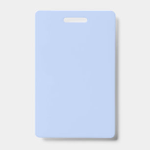 Einfarbiges, einfaches Periwinkle Hellblau Ausweis