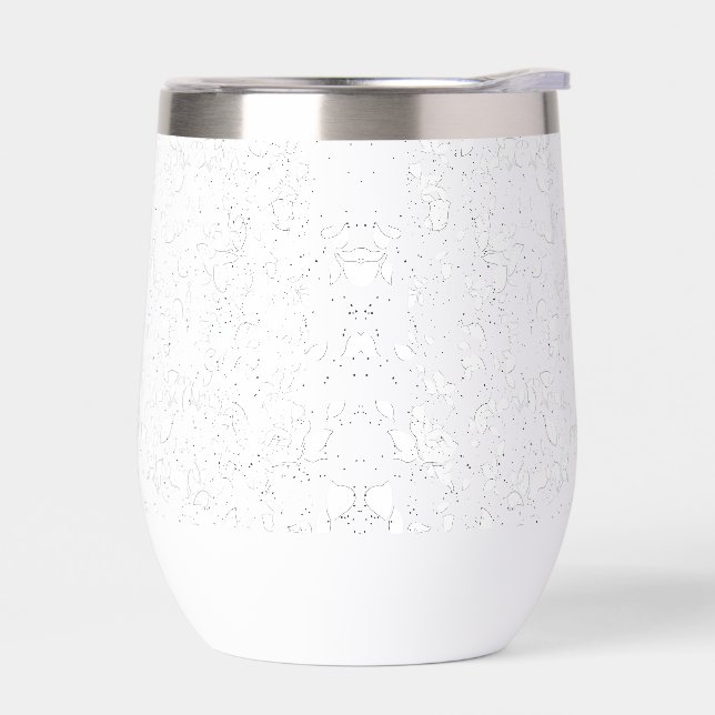 einfarbiges Muster - Elegante Nahtlose Kunst (Links)