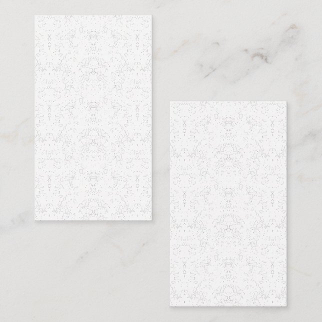 einfarbiges Muster - Elegante Nahtlose Kunst Begleitkarte (Vorne/Hinten)