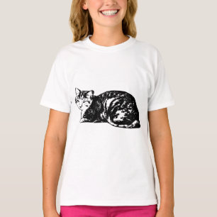 Einfarbiges Portrait-T-Shirt T-Shirt
