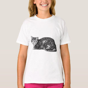 Einfarbiges Portrait-T-Shirt T-Shirt