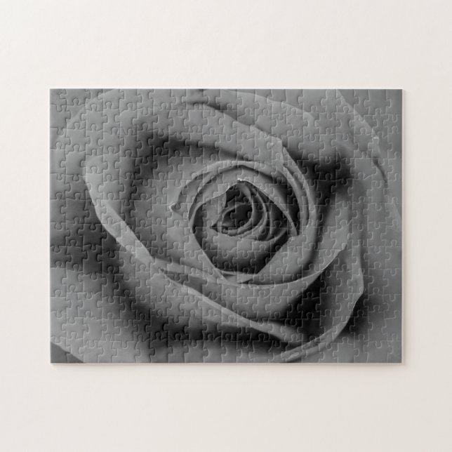 Einfarbiges Rosen-Puzzlespiel Puzzle (Horizontal)