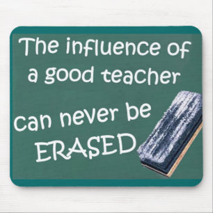Einfluss eines guten Lehrers Mousepad