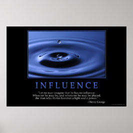 Einfluss Poster