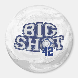 Einflussreiche Person Soccerball Magnet