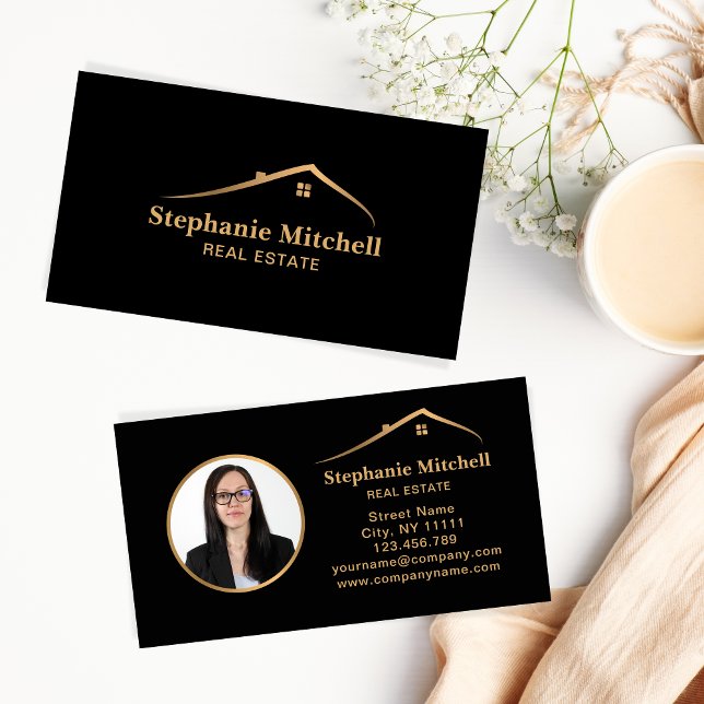 Einfügen von Foto House Real Anwesen Add Foto Real Visitenkarte (Von Creator hochgeladen)