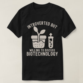Einführung, aber Bereitschaft zur Diskussion über T-Shirt