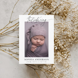 Einführung der Ankündigung von Skript-Foto