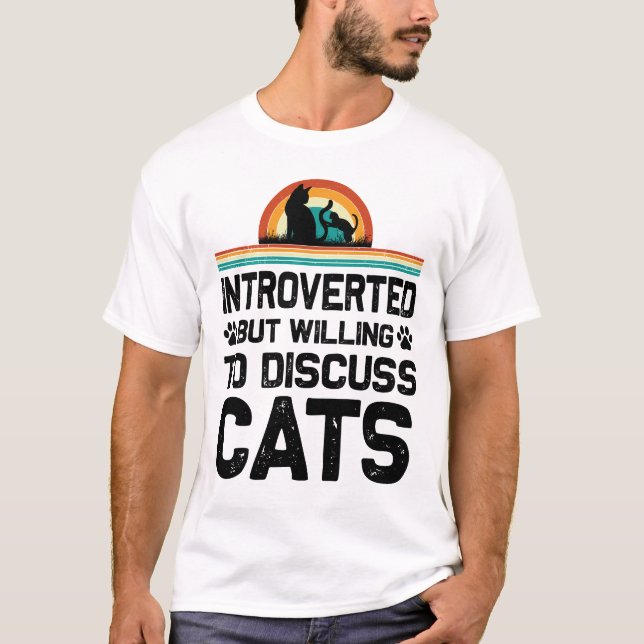 Einführung der Katze T-Shirt (Vorderseite)