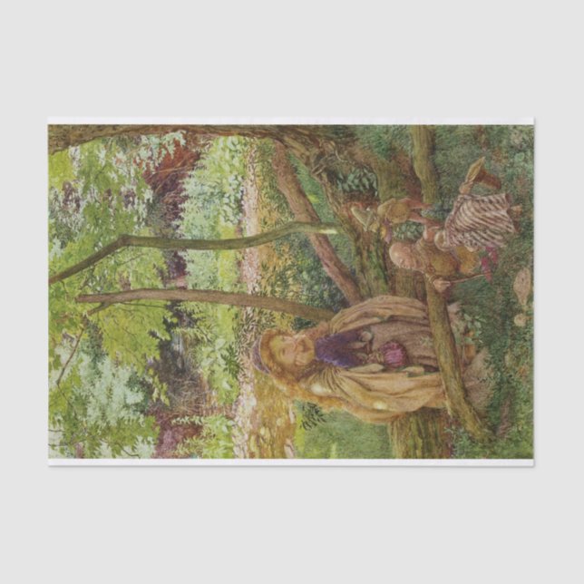 Einführung durch Eleanor Fortescue-Brickdale Seidenpapier (Vorderseite)
