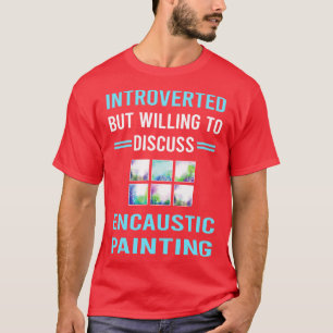 Einführung einer kaustischen Malerei T-Shirt