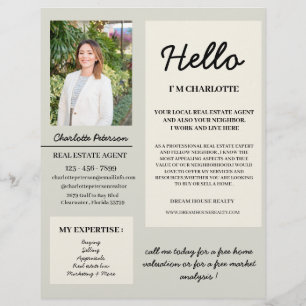 Einführung eines echten Anwesens Förderung der Lan Flyer