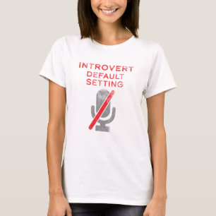 Einführung eines Mute-Mikrofons mit Standardeinste T-Shirt
