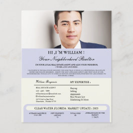 Einführung in das echte Anwesen Marketing Werbung Flyer