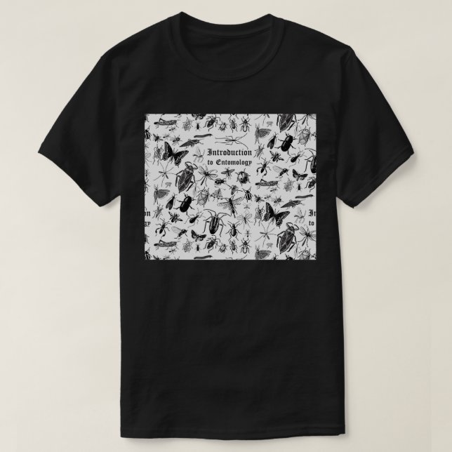 Einführung in die Entomologie T-Shirt (Design vorne)