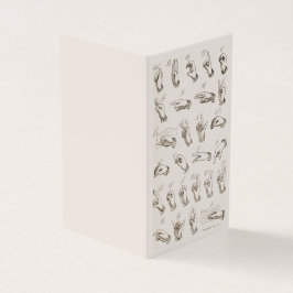 Einführung in die Vintage ASL-Signatur Visitenkarten